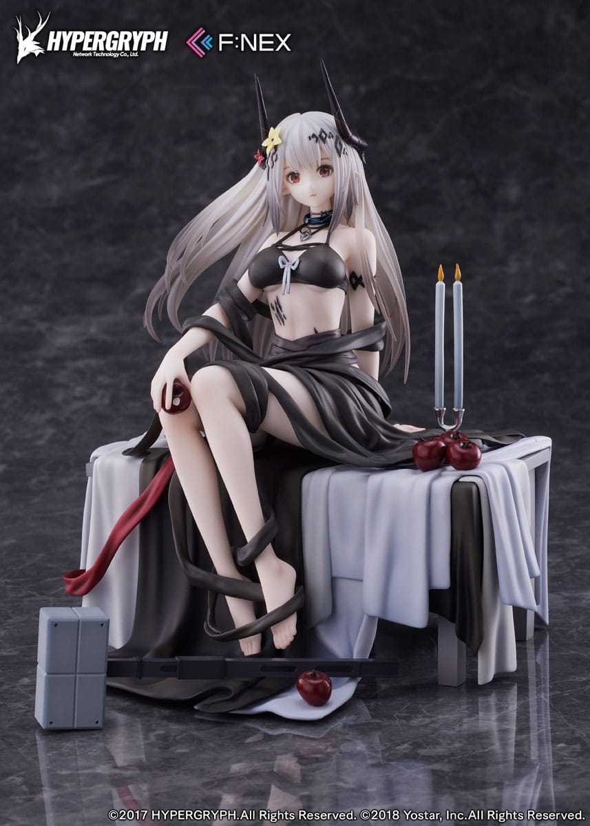 arknights mudrock silent night dn ver scale figure ()