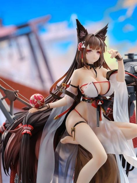 azur lane amagi wending waters serene lotus ver scale figure ()