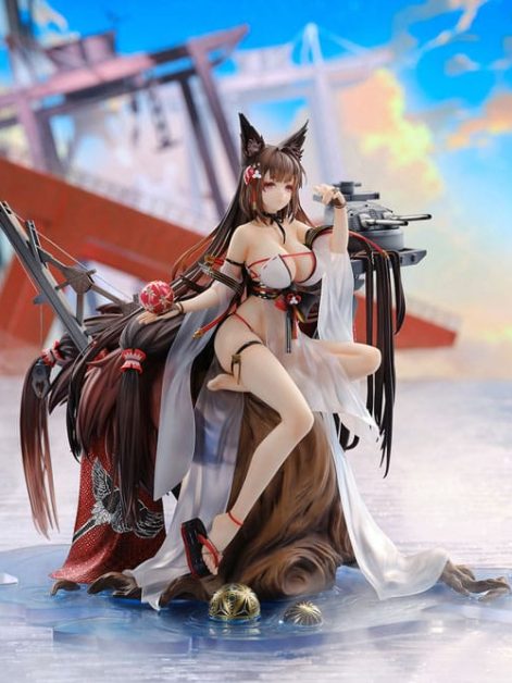 azur lane amagi wending waters serene lotus ver scale figure ()