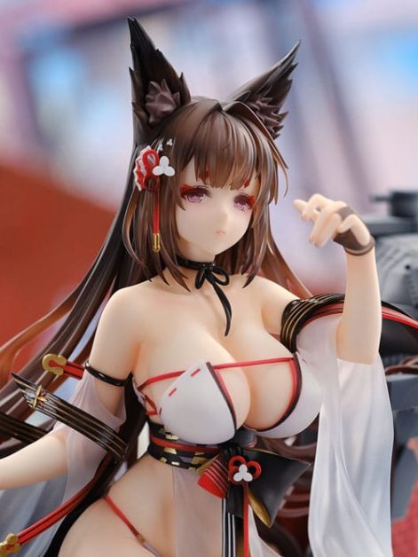 azur lane amagi wending waters serene lotus ver scale figure ()