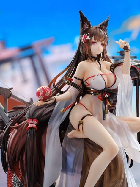 azur lane amagi wending waters serene lotus ver scale figure ()