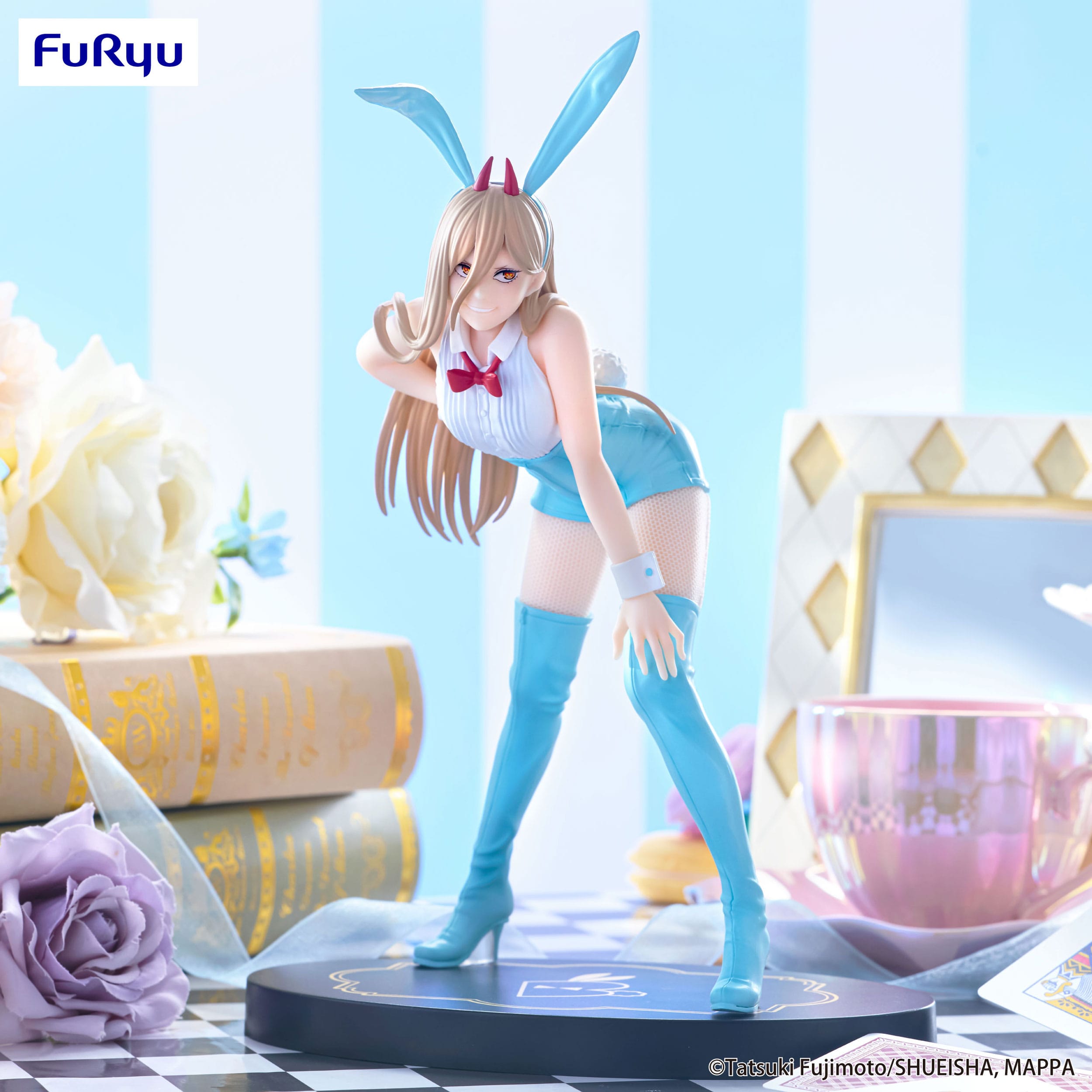 chainsaw man bicute bunnies power light blue color ver main