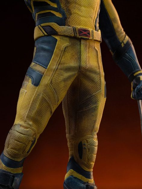 deadpool art scale wolverine and headpool statue ()