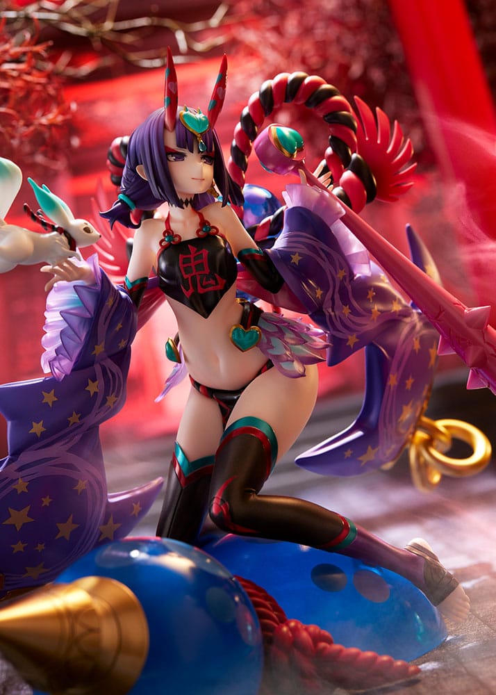 fate grand order caster shuten douji halloween scale figure ()