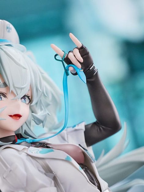 girls frontline exilium florence enchanting white feather ver scale figure ()