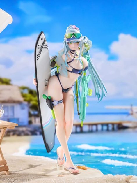 girls frontline exilium klukai cerulean breaker ver scale figure ()