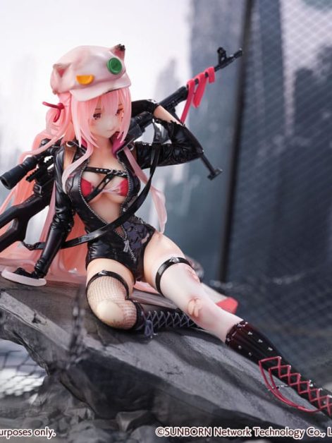 girls frontline ukm gale lightning wounded ver scale figure ()