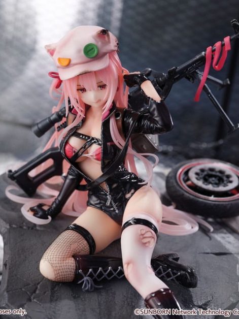 girls frontline ukm gale lightning wounded ver scale figure ()