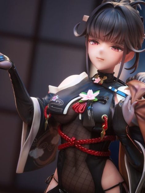 goddess of victory nikke sakura midnight stealth deluxe edition scale figure ()
