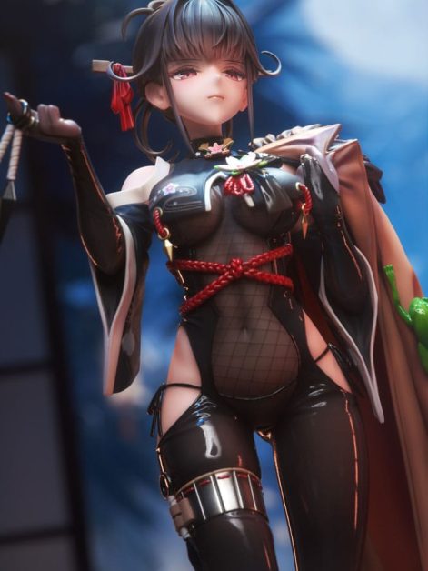goddess of victory nikke sakura midnight stealth deluxe edition scale figure ()