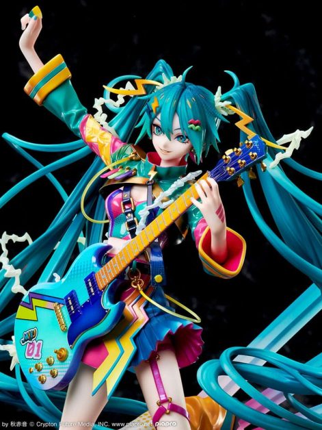 hatsune miku japan tour thunderbolt scale figure ()