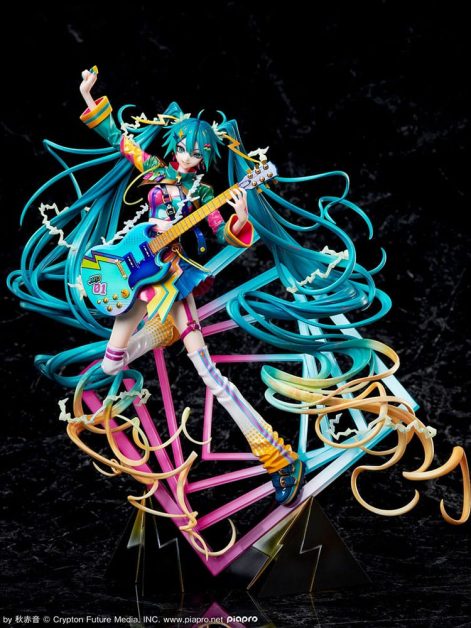 hatsune miku japan tour thunderbolt scale figure ()