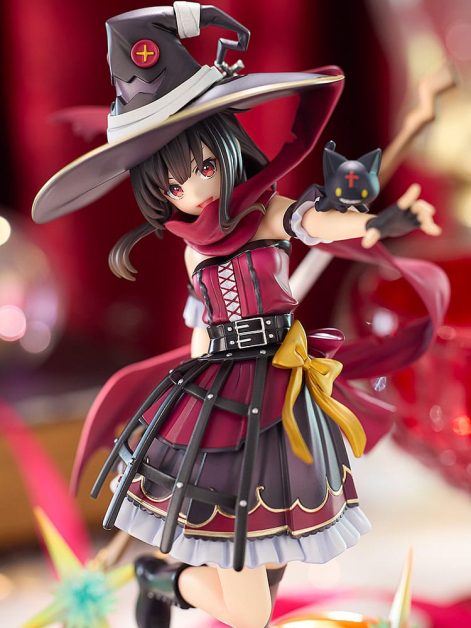 konosuba gods blessing on this wonderful world megumin light novel th anniversary ver scale figure ()