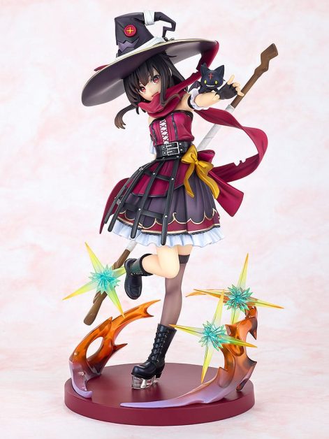 konosuba gods blessing on this wonderful world megumin light novel th anniversary ver scale figure ()