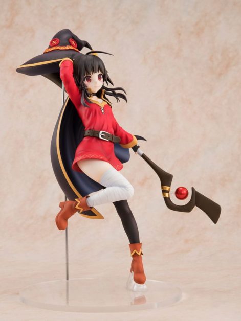 konosuba gods blessing on this wonderful world megumin sneaker bunko th anniversary ver scale figure ()