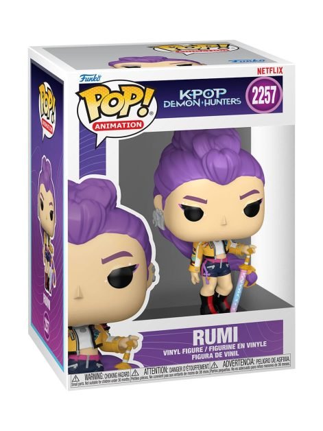 kpop demon hunters rumi pop figure