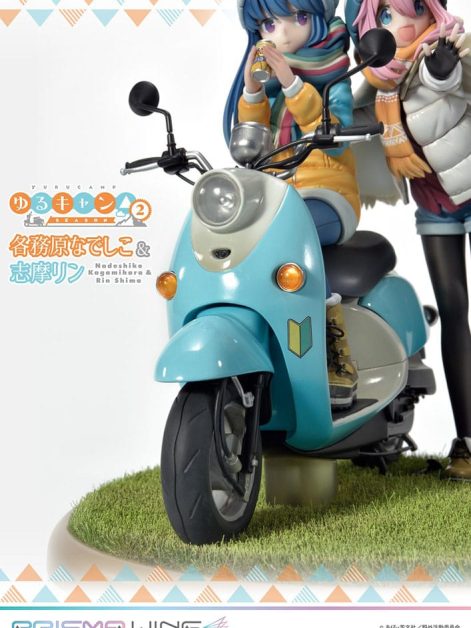 laid back camp prisma wing nadeshiko kagamihara rin shima scale figure ()