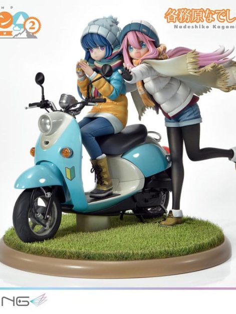 laid back camp prisma wing nadeshiko kagamihara rin shima scale figure ()