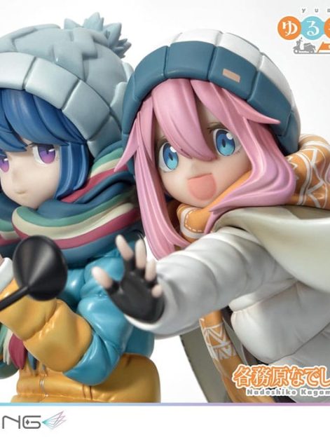laid back camp prisma wing nadeshiko kagamihara rin shima scale figure ()