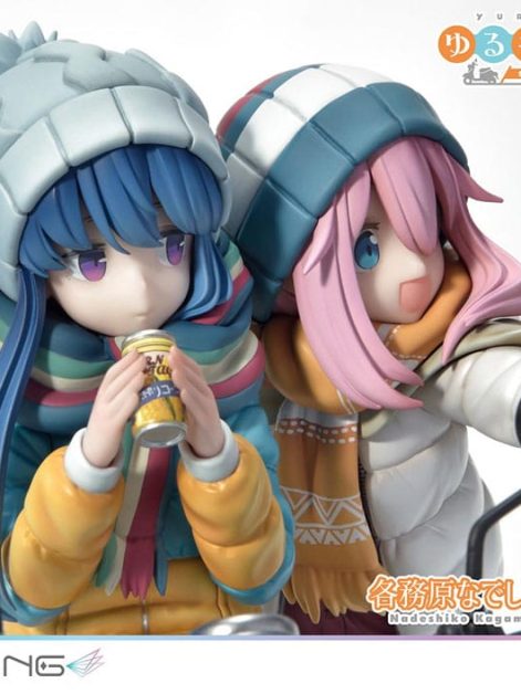 laid back camp prisma wing nadeshiko kagamihara rin shima scale figure ()
