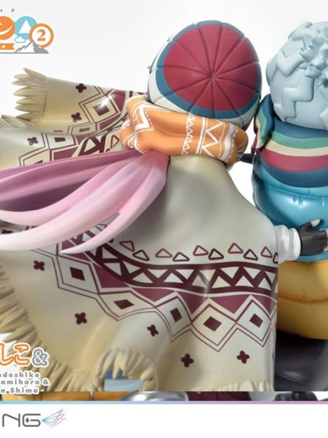 laid back camp prisma wing nadeshiko kagamihara rin shima scale figure ()