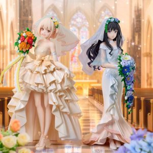 lycoris recoil takina inoue wedding dress ver scale figure ()