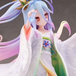 no game no life shiro shiromuku scale figure ()