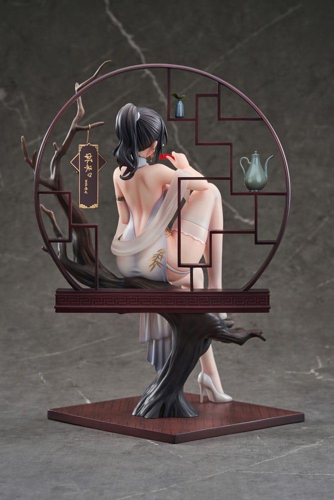 original character xiami china dress step on snow ver scale figure ()