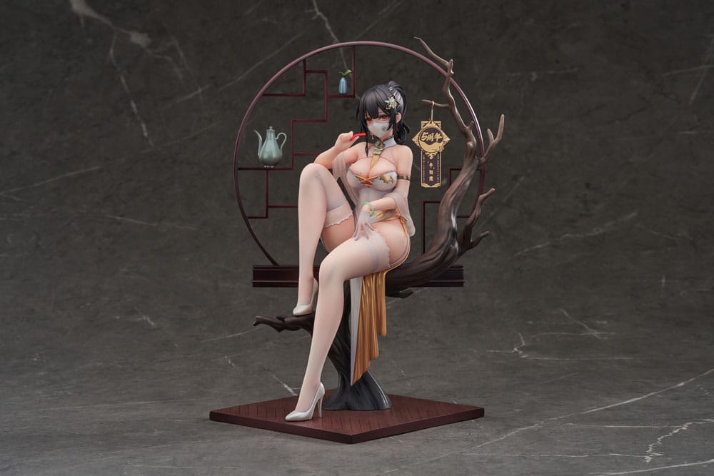 original character xiami china dress step on snow ver scale figure ()