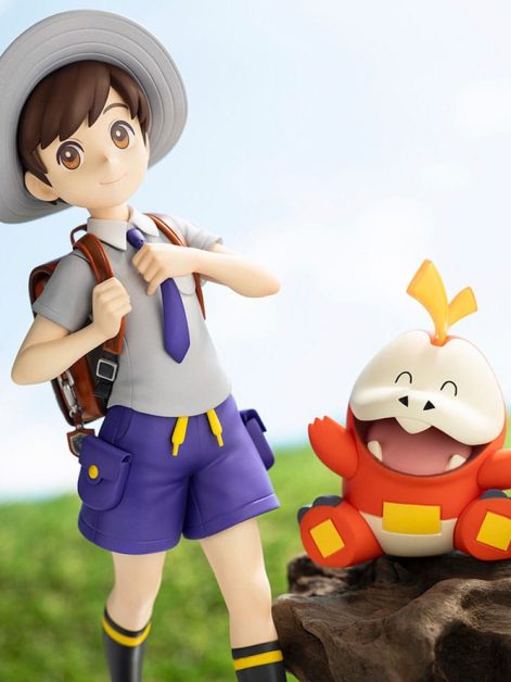 pokemon artfxj florian fuecoco scale figure ()