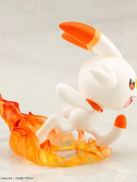 pokemon artfxj victor scorbunny scale figure ()