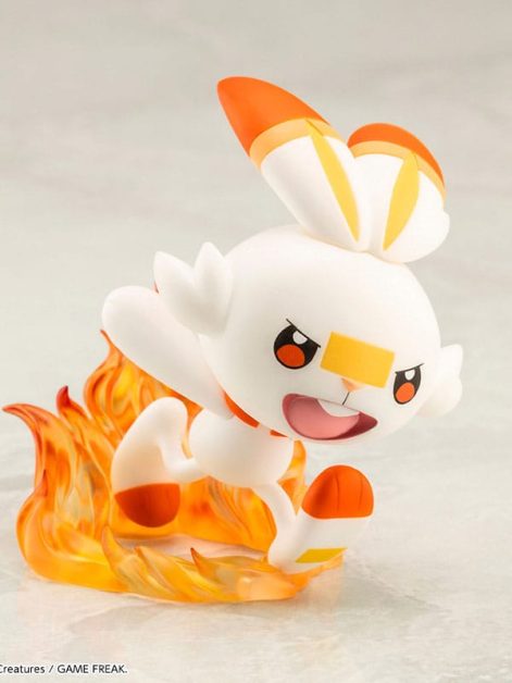pokemon artfxj victor scorbunny scale figure ()