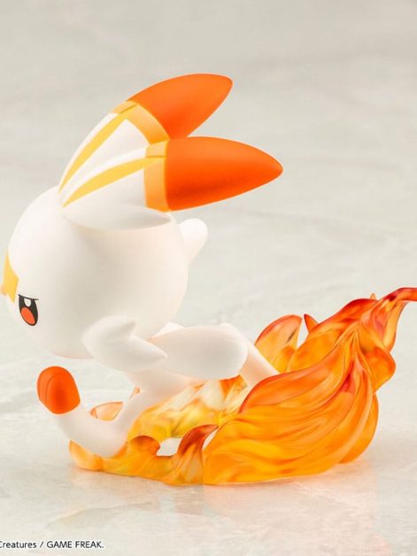 pokemon artfxj victor scorbunny scale figure ()