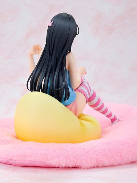 rascal does not dream of a knapsack kid mai sakurajima hoodie look rabbit ears ver scale figure ()