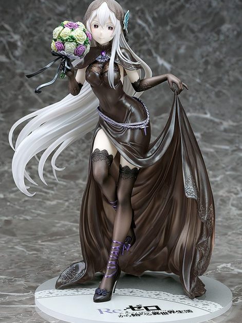 re zero starting life in another world echidna wedding ver scale figure ()