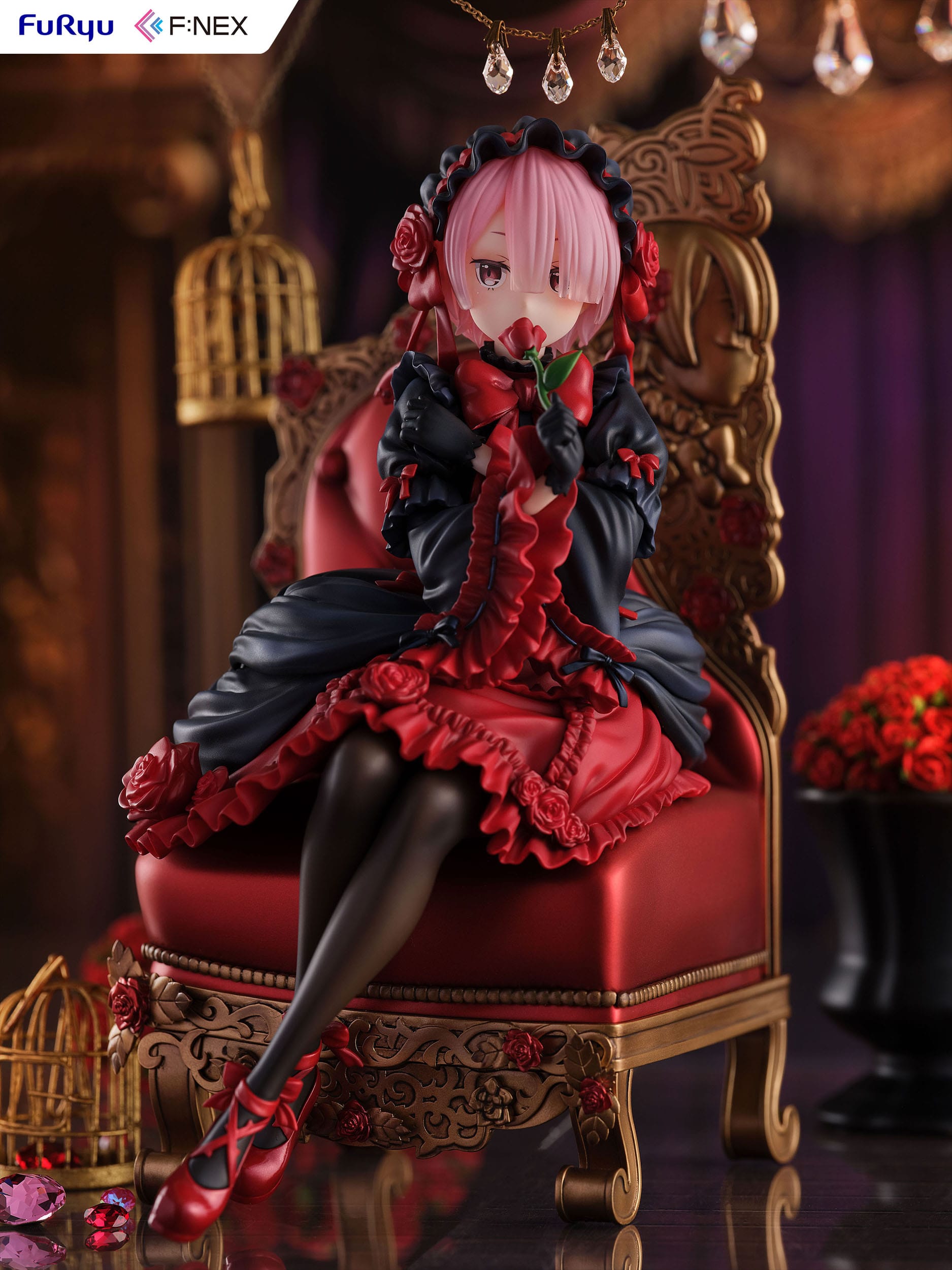 re zero starting life in another world fnex ram gothic ver scale figure ()