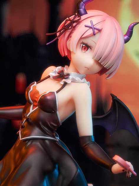re zero starting life in another world ram phantom night wizard ver scale figure ()