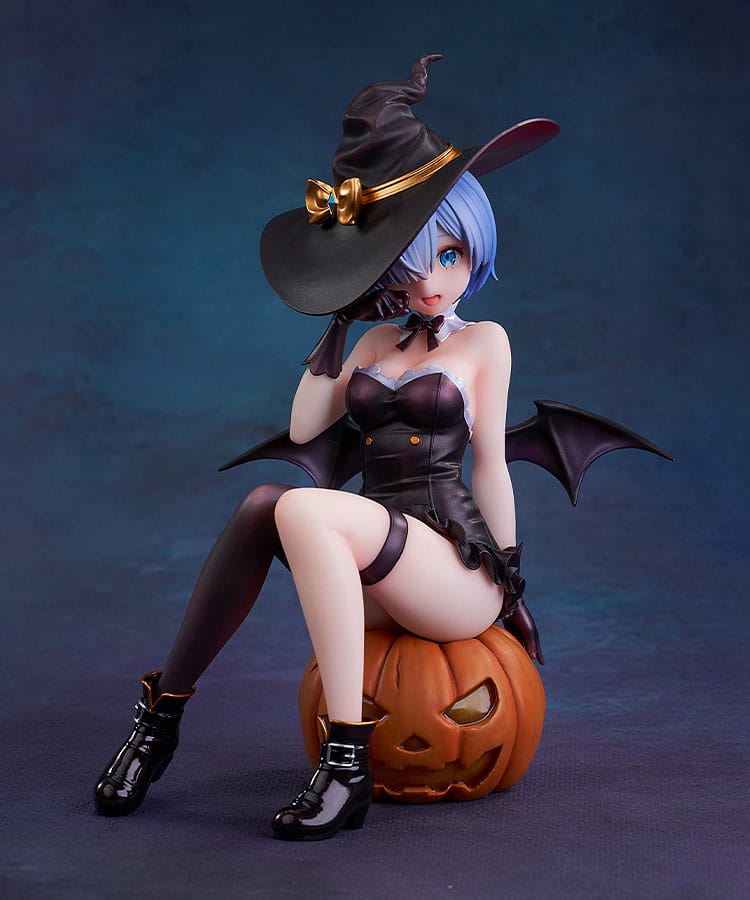 rezero starting life in another world rem phantom night wizard ver scale figure ()