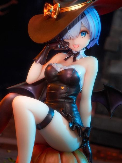 rezero starting life in another world rem phantom night wizard ver scale figure ()