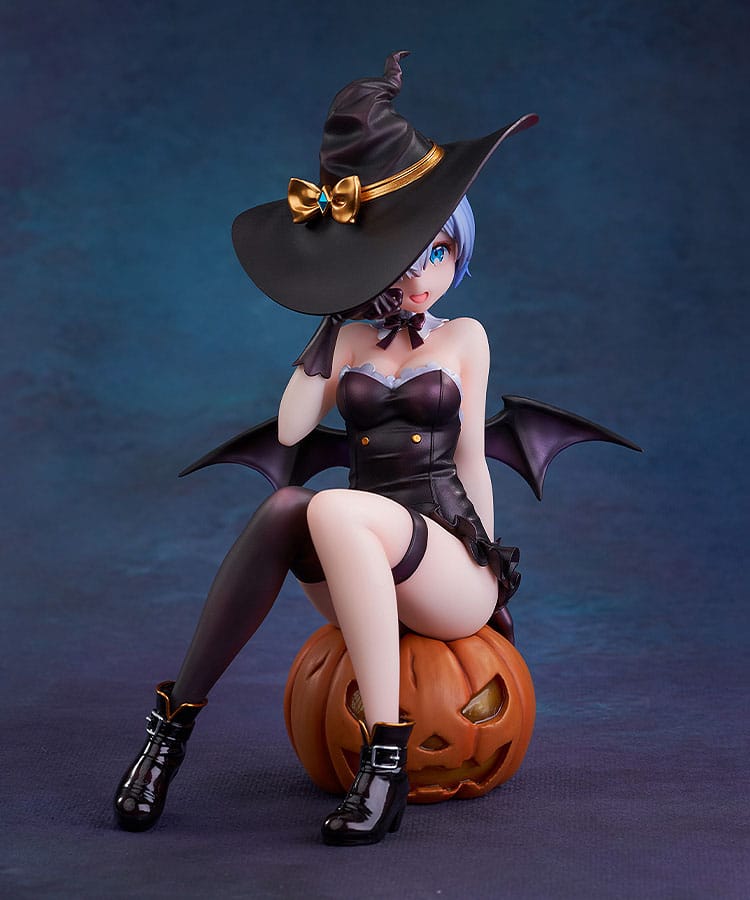 rezero starting life in another world rem phantom night wizard ver scale figure ()