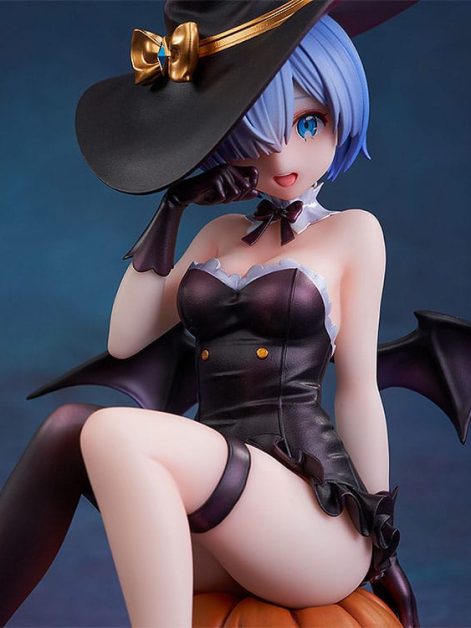 rezero starting life in another world rem phantom night wizard ver scale figure ()