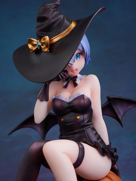 rezero starting life in another world rem phantom night wizard ver scale figure ()