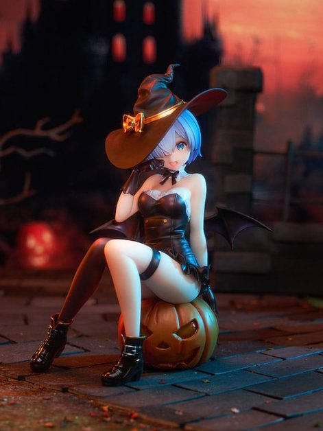rezero starting life in another world rem phantom night wizard ver scale figure ()
