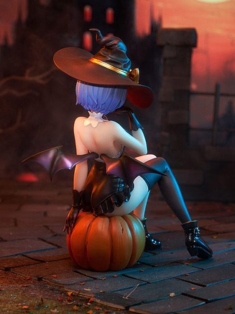 rezero starting life in another world rem phantom night wizard ver scale figure ()