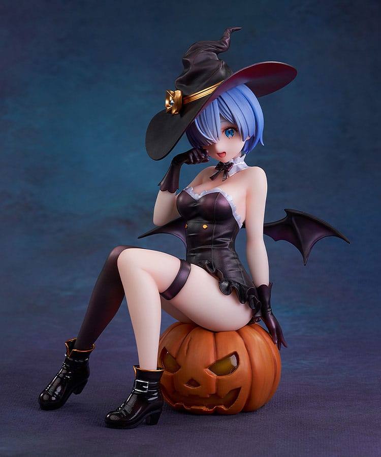 rezero starting life in another world rem phantom night wizard ver scale figure main