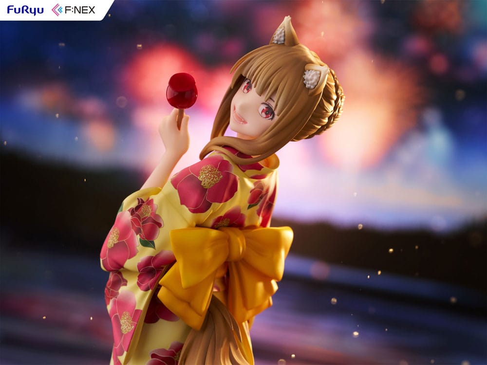 spice and wolf holo yukata ver scale figure ()