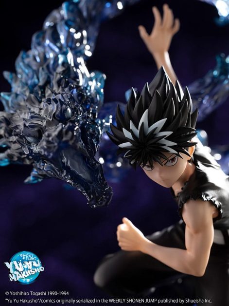 yu yu hakusho artfx j hiei ver scale figure ()