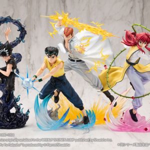 yu yu hakusho artfx j hiei ver scale figure ()