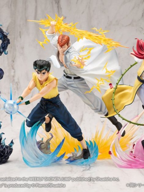 yu yu hakusho artfx j hiei ver scale figure ()