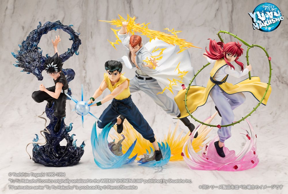 yu yu hakusho artfx j hiei ver scale figure ()